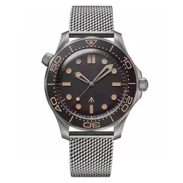 Zegarek designerski męski mechaniczny zegarek ceramiczny nurkowanie 300 zegarek 007 zegarek szafirowe luster