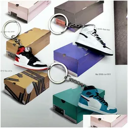 Klasyczne mini trzy-nsionalne buty kluczowe łańcuch modny kolorowy breaker breaker mężczyzn Kobiety Buty koszykówki Buty Buy Buthains DHAD DH3CO
