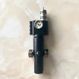 Válvula de retenção anti-vento de liga de alumínio Shan bao com display de 3000psi + regulador de pressão constante de manômetro duplo, G1/2-14