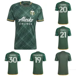 Soccer Portland Timbers Jersey 19 WILLIAMSON 18 McGRAW 5 BRAVO 13 ZUPARIC MOSQUERA MABIALA MORENO EVANDER NIEZGODA BINGHAM BLANCO CHARA Fußballtrikot-Kits 23/24