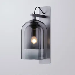 Lampa ścienna antyczne oświetlenie łazienkowe retro niebieskie świece Zestawy jadalni szklane koktajle przemysłowe instalacje hydrauliczne