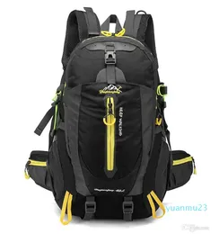 40L водонепроницаемый тактический рюкзак для пешеходных пакетов езда на велосипеде альпининг рюкзак ноутбук рюкзак на открытом воздухе.