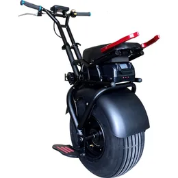 Training Equipment LBX Electric SingleWheeled Motorcycle Balance Car Bull Wheel Smart Body Feeling Work Adult Riding 231110