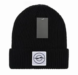 Knitted Hat Simple Beanie Cap Designer Skull Caps Fashionable for Man Woman Winter Hats 9 Color Classic Style1697666