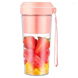 Juicers 270 ml PORTABLE Electric Juicer Mini Fruit Mixer USB RECHARGEABLE 4 BLADES Cup Juice Maker Machine Moothie Blender