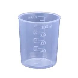 30-100ML Plastic Transparent Graduated Measuring Cups Kitchen Liquid Measure Jug Cup Container