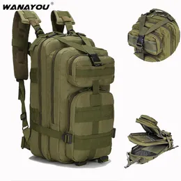 Sırt çantası paketleri erkek sırt çantası 20-25l askeri taktik sırt çantası açık molle kamp yürüyüşü sırt çantası mochila tatica militar ordusu sırt çantası 230410