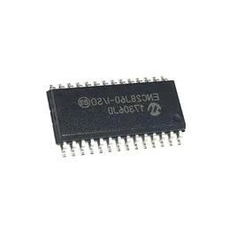 Freeshipping ENC28J60 ENC28J60-I/SO SOP28 Ethernet CTLR Single Chip 10Mbps 33V 28-Pin SOIC W Tube Sggqe