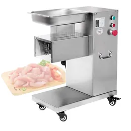 Lewiao Electric Multi-Function Meat Slicer Commercial Rostless Steel Desktop Fresh Meat Cutter Machine110V/220V