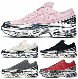 High Raf Simon Ozweego sapatos casuais originais rolo de choque mens mulheres treinadores de qualidade clássica tênis ao ar livre esportes tennies sapatos de lona D0jS #