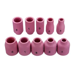 49PCS Welding Torch Stubby Gas Lens For WP-17/18/26 TIG 10 Pyrex Glass Cup Kit Durable Practical Accessories Easy Use Ewuex