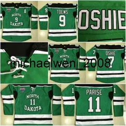 Weng North Dakota Fighting Sioux 3 Tucker Poolman 7 TJ OSHIE 9 Jonathan Toews 11 Zach Parise 16 Brock Boeser Men's 100% Hockey