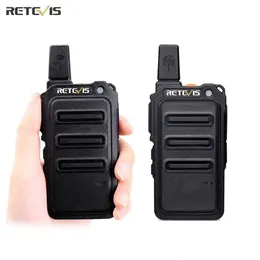 その他のスポーツ用品Retevis Walkie Talkie RT619 FRS PMR 4 2 PCS PTT双方向ラジオトランシーバーポータブルComunicador Walkietalkies 231110