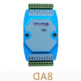 Freeshipping 8AD 4-20MA/0-20MA 8 Road analog input isolation data acquisition module Current Collecting module MODBUS communication RS4 Ntwr