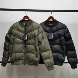 Casacos masculinos parkas femininos jaquetas de algodão outono inverno casaco acolchoado de algodão moda ao ar livre casual engrossado quente unissex tops à prova de vento outwear jaqueta puffer