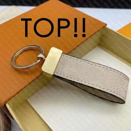TOP M00286 MAXI DRAGONNE KEY HOLDER Bag Parts Accessories Designer Womens Saffron Empreinte Leather Ring Keyring Keyholder Chain 300A