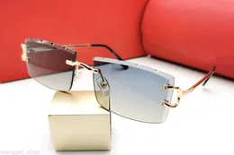 Designer Womens Solglasögon Polariserade UV -skydd Populära Luxury Man Sun Glasses Sport Mens Eyewear Transverse Tooth Retro Square Frame Glass