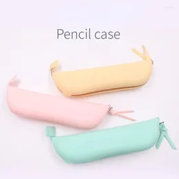 Large Capacity Silicone School Case Stationery Bag Student Pencil Storage Multifunctional Supplies