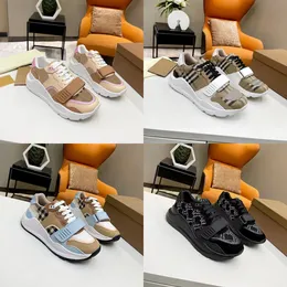 Designer Sneakers Brand Check Shoe Women Vintage Platform Sneaker Striped Trainer Outdoor Walking Casual Shoes