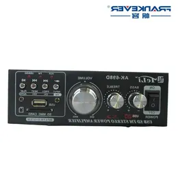 Freeshipping عالي الجودة Amplificador Hi-Fi Audio Mini Power Amplifier 12V-AC 220V HI FI Stereo AK-698D Audio Audio Audio Pdxoq