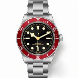 디자이너 Tudorss Watch Mens Black Designer Bays Watches Men Automatic Movement Mechanical Watches Luxury 41mm 42mm f8pt#