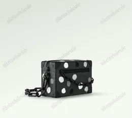 DHgate.com:M81936 Dots YK Mini Soft Trunk bag X Yayoi Kusama