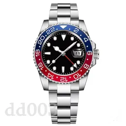 Unisex Swim Standings 41 mm Dial Automatyczne zegarki Dual renOj Sapphire Luminous Delicate Fashion Sub Watch Pełna stal nierdzewna SB004 C23