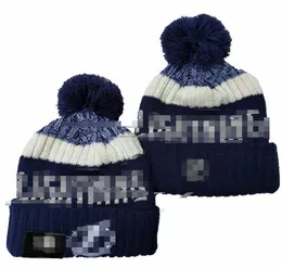 Berretti da uomo Berretti luminosi Tampa Bay Beanie Hats Tutte le 32 squadre Lavorato a maglia Pompon a righe Linea laterale Lana calda USA College Sport Cappello lavorato a maglia Berretto da hockey per donna A