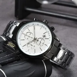 Men luxury designer Automatic quartz 40mm watch Mens auto versatility chronograph stainless band 6 hands Watches b1