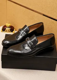 High-End-Marken Männer Klassiker echtes Leder Casual Schuhe Fashion Kleider Hochzeitsfeiern Business Flats Herren Trainer Slipper Größe 38-45