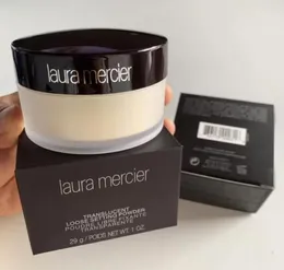 Merk Laura Mercier doorschijnende losse setting poeder 29 g make -up met plastic verzegeld6700813