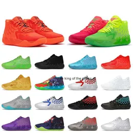 2023MB.01 Shoeshoes Sandálias de masculino ao ar livre Og Sapatos de basquete Lamelo Ball Shoes Mb.01 Lo Sneakers 1of1 Rick e Morty, não daqui.
