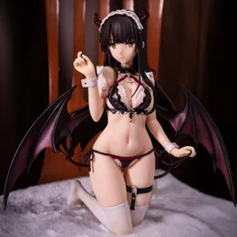 Gun Toys 17cm SkyTube Charm Anime Sexig tjejfigur Taya Koakuma Akuma Maid ver. 1/6 PVC Action figurin vuxen samlingsmodell d