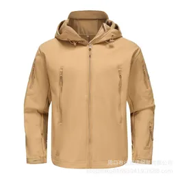 Arcterxy Straight outdoor plush insulation camouflage TAD breathable three in one men's standing collar fleece jacket