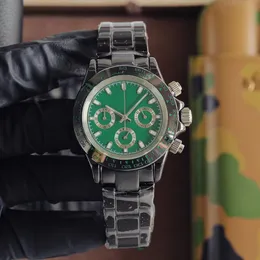 Watch Ceramic Watch Mens Watches Quartz Movement Watches 43mm Sapphire Fashion Business Designer Watches Montre de Luxe Black