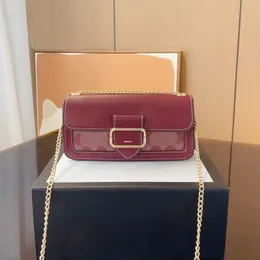 Cahes Bolsas De Ombro De Couro Crossbody Designer Bolsa Mulheres Cadeia Luxurys Bolsas Moda Cor Sólida Mulheres Clássica Padrão De Impressão Bolsa Bolsas