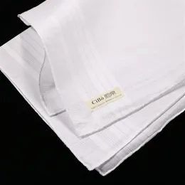 M001 12 pieces classic men's 100% cotton satin banded handkerchief with hand-rolled edge size 17 x 17 201009245v