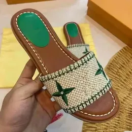 2022 Fashion slide sandals slippers for men women WITH ORIGINAL BOX Hot Designer unisex beach flip flops slipper TOP QUALITY ERU 35-41 01