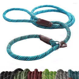 Dog Collars Leash Premium Quality Mountain Climbing Rope Lead Strong Sturdy Durable Comfortable Adjustable Loop Collar