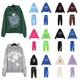 2023 Hoodie Designer Hoodie 1: 1 Star same sp5der 55555 Hoodie Sweater Sweater Order أكثر