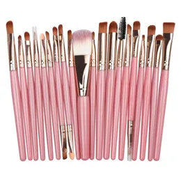 Professional Foundation Brush Eyeshadow Consealer 15pcs Pincel set Cosmetict Makeup for Face Make Up Tools Women Beauty1339552