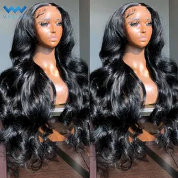 Synthetic Wigs Body Wave Lace Front Wig Transparent 13x4 13x6 Hd Lace Frontal Wig Brazilian Pre Plucked 360 Full Lace Human Hair Wigs For Women 230412