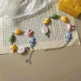 Charme Pulseiras Crianças Dos Desenhos Animados Pulseira Para Crianças Zoo Reunião Elefante Ovelha Pato Sapo Tigre Jóias Pulseras