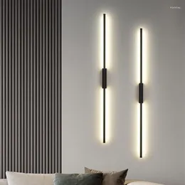 ウォールランプLED Sconce Modern Long Interior Light Dedatation Bedroom Living Room TV SOFA BACKENS