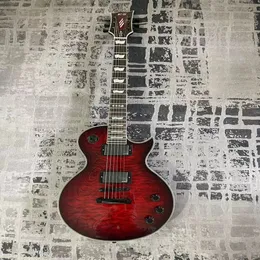 Red Red Big Flor Guitarra Electric Rose Fingerboard de madeira de alta qualidade Guitarra elétrica
