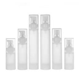 100 PZ/LOTTO 15 ml 30 ml 50 ml bottiglia airless smerigliato/opaco pompa a vuoto bottiglia bottiglia di lozione con materiale PP