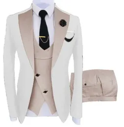 Mens Suits Blazers Men Coat Business Formal Slim Fit Suit Costumes Pour Homme Set Party Vest Pants Wedding 3pcs Blazer Verde Hombre Terno Masculino 231110