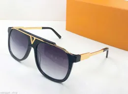 Classic sunglasses 0937 men vintage fashion women glasses square plate metal combination board strong euro size lens full frame top quality glass