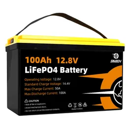 Batterie Lifepo4 12V 100Ah Grade A Batterie Au Lithium Fer Phosphate  Intégrée BMS Pour Bateaux Fourgons Énergie Solaire RV Moteur De Pêche À La  Traîne Du 440,06 €