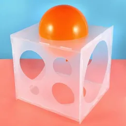 Decorazione per feste 11 fori Pallone Sizer Ball Box Archi Colonne Crea strumento di misurazione delle dimensioni per il compleanno269r